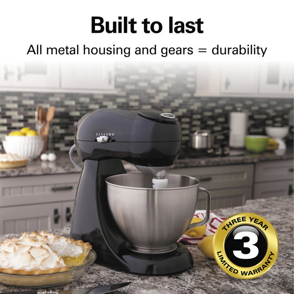 Hamilton Beach® Eclectrics® AllMetal Stand Mixer 12 Speeds & Reviews